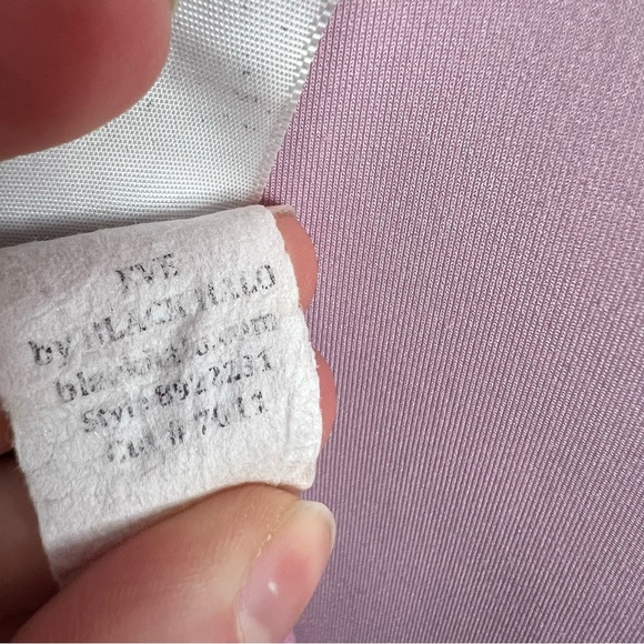 Black Halo Eve One Shoulder Gown Ruffle Mauve Blush Formal Bridesmaid Prom 6 - Picture 7 of 10